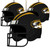 Missouri Tigers 3 Pack Helmet Ornament