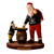 Missouri Tigers Checkerboard Santa