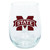 Mississippi State Bulldogs 15 oz. Stemless Wine Glass
