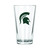 Michigan State Spartans Decal Pint Glass