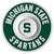 Michigan State Spartans Melamine Serving Dip Tray