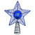Middle Tennessee State Blue Raiders Metal Star Tree Topper