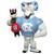 North Carolina Tar Heels Mascot Choke Rival Ornament