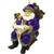 Northwestern Wildcats Wishlist Santa Ornament