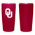 Oklahoma Sooners 20 oz. Stainless Steel Tumbler w/Silicone Wrap