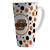 Oklahoma State Cowboys 16 oz. White Polka Dot Latte Mug