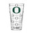 Oregon Ducks Sandblasted Pint Glass