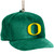 Oregon Ducks Baseball Cap Ornament