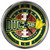 Oregon Ducks Chrome Clock