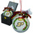 Purdue Boilermakers Ceramic Ball Ornament