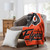 Philadelphia Flyers Signature Raschel Throw Blanket