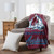 Colorado Avalanche Signature Raschel Throw Blanket