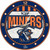 UTEP Miners Art Glass Clock