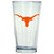 Texas Longhorns Decal Pint Glass