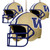 Washington Huskies 3 Pack Helmet Ornament