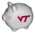 Virginia Tech Hokies Team Piggybank