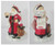 Wisconsin Badgers Naughty Nice List Santa Ornament