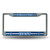 Indianapolis Colts Chrome Glitter License Plate Frame