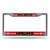 Atlanta Hawks Chrome Glitter License Plate Frame