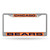 Chicago Bears Laser Chrome License Plate Frame