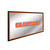 Clemson Tigers Horizontal Framed Mirrored Wall Sign