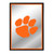 Clemson Tigers Vertical Framed Mirrored Wall Sign