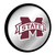 Mississippi State Bulldogs Modern Disc Mirrored Wall Sign