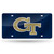 Georgia Tech Yellow Jackets Laser Cut License Plate