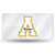 Appalachian State Mountaineers Silver Laser Cut License Plate