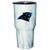 Carolina Panthers Marble Stainless Steel Tumbler