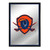 Virginia Cavaliers Vertical Framed Mirrored Wall Sign