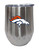 Denver Broncos 12 oz. Stainless Steel Stemless Diamond Tumbler