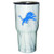 Detroit Lions Marble Stainless Steel Tumbler