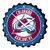 Colorado Avalanche Bottle Cap Wall Clock