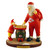 Kansas City Chiefs Checkerboard Santa