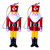 Kansas City Chiefs 2 Pack Nutcracker Ornament