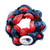 New England Patriots Mesh Wreath