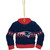 New England Patriots Ugly Sweater Ornament