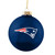 New England Patriots Glass Ball Ornament