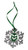 Colorado State Rams Snow Flake Ornament