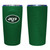 New York Jets 20 oz. Stainless Steel Tumbler w/Silicone Wrap