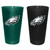 Philadelphia Eagles Home & Away Frosted Pint Glass