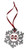 Mississippi State Bulldogs Snow Flake Ornament