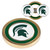 Michigan State Spartans Challenge Coin with 2 Ball Markers