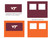 Virginia Tech Hokies Logo Canopy Sidewall Panel (Attaches to Window Sidewall)