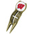 Wisconsin Badgers Gold Crosshairs Divot Tool