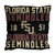 Florida State Seminoles Stacked Jacquard Pillow