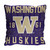 Washington Huskies Stacked Jacquard Pillow