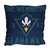 North Carolina Wilmington Seahawks Stacked Jacquard Pillow