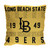 Long Beach State 49ers Stacked Jacquard Pillow